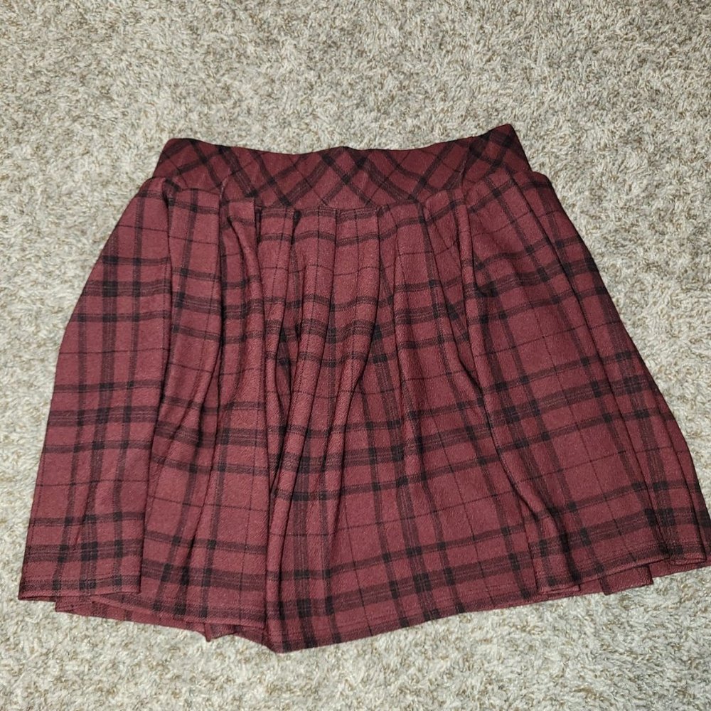 Plaid skirt